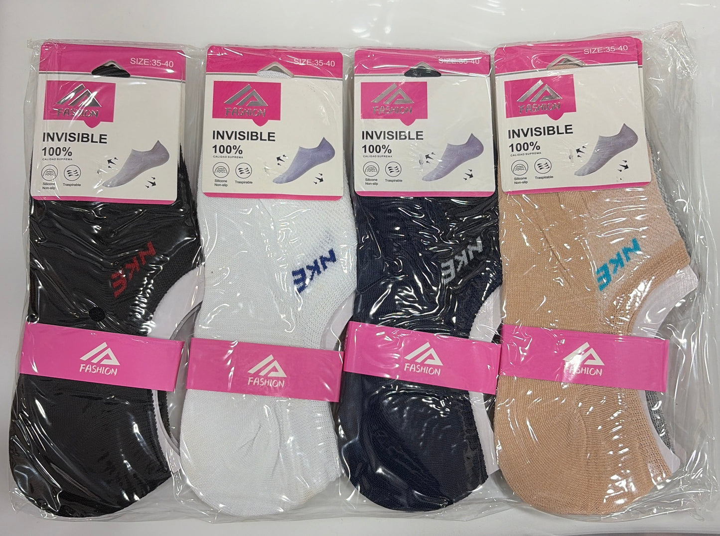 PACK DE 12PARES de PINKI SURTIDO talla 35-40