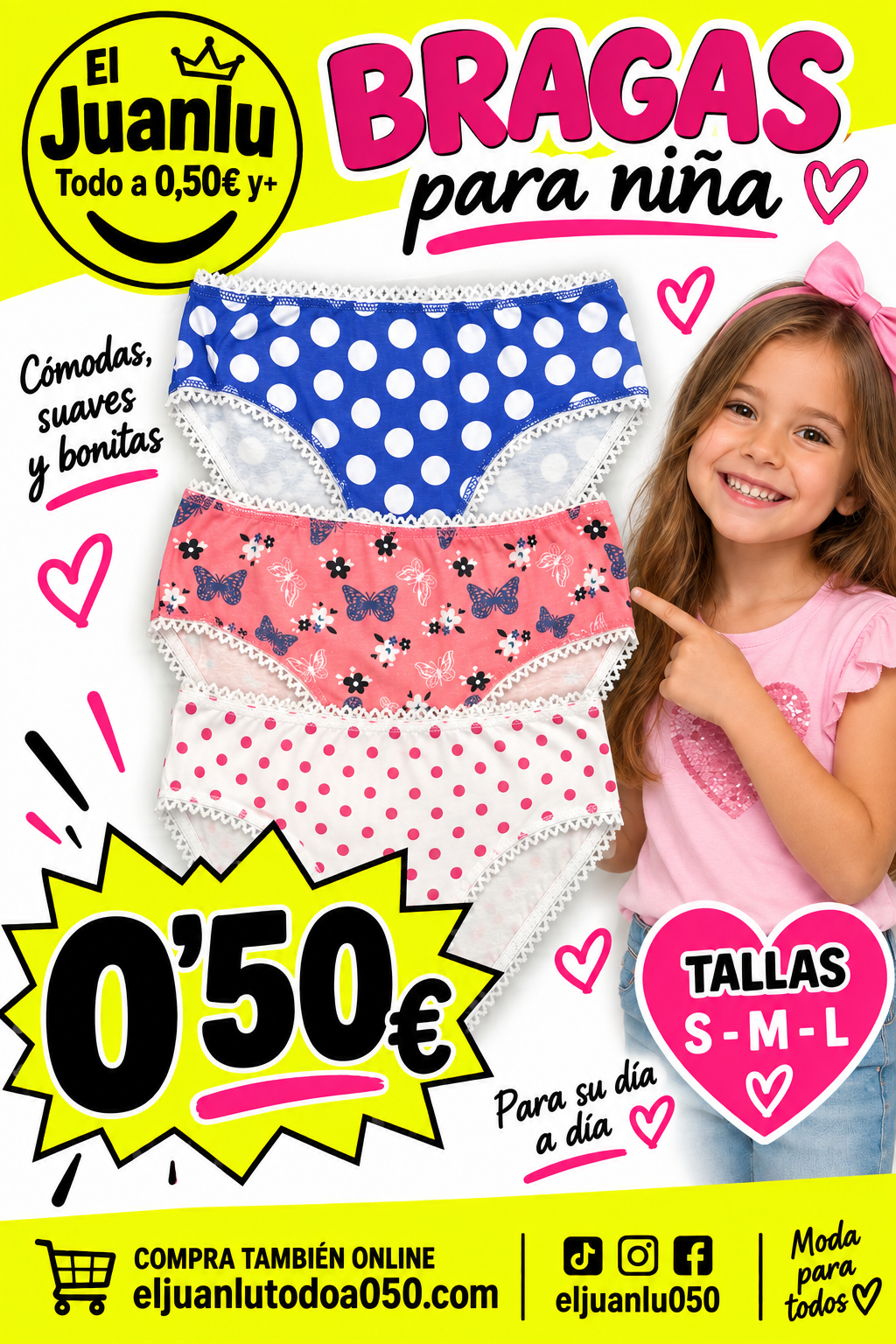 Bragas de Niña