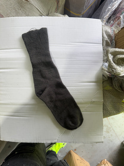 CALCETÍN DE LANA 35-40 GRIS