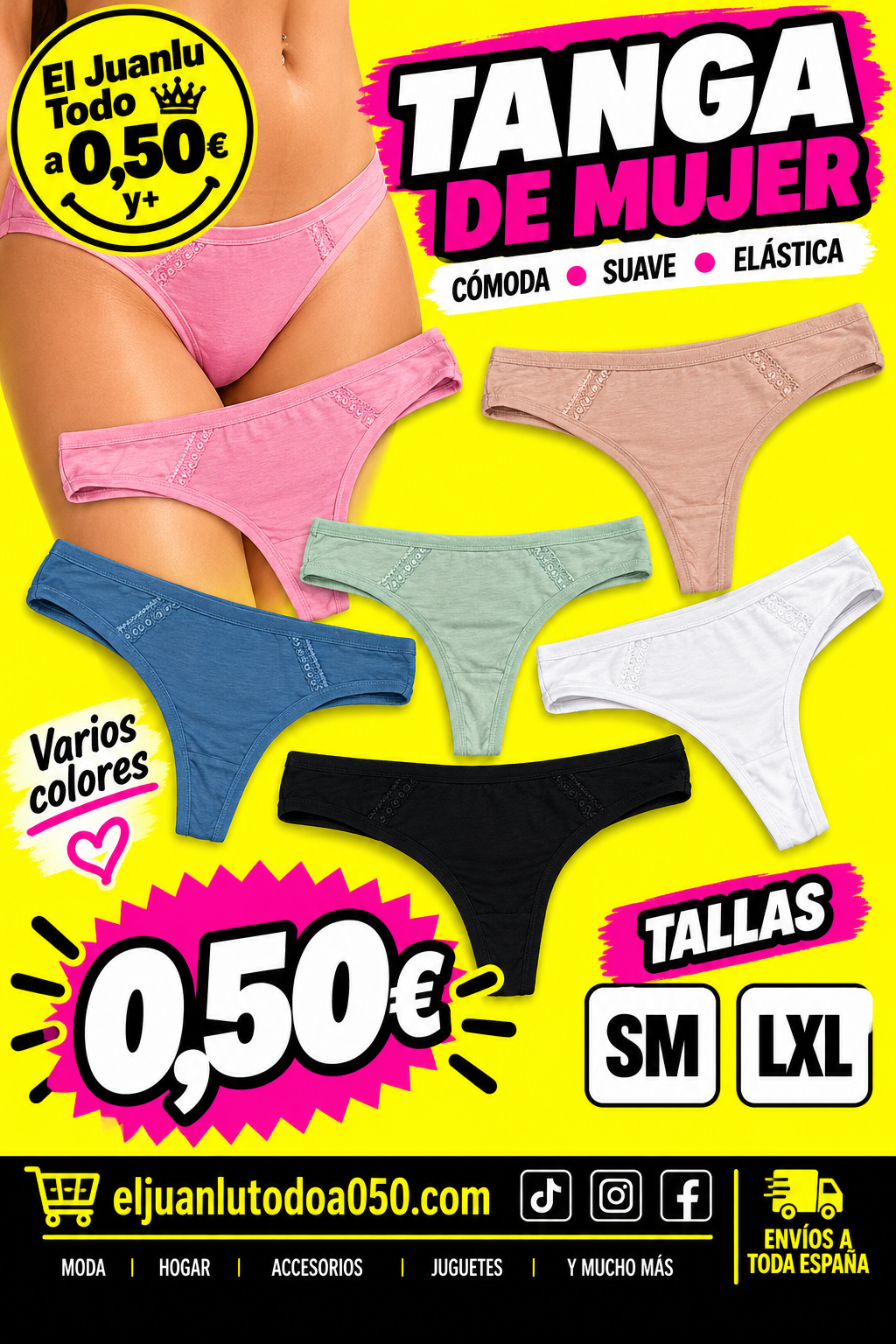 Tanga de Algodón V2