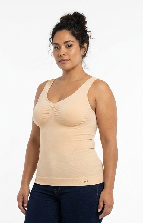 Camisa Reductora Beige