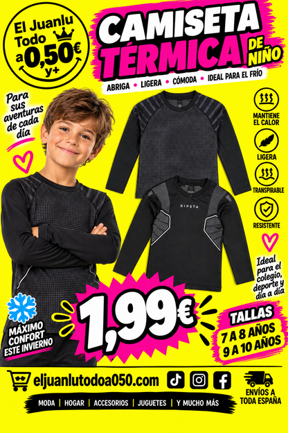 Camiseta térmica De Niño