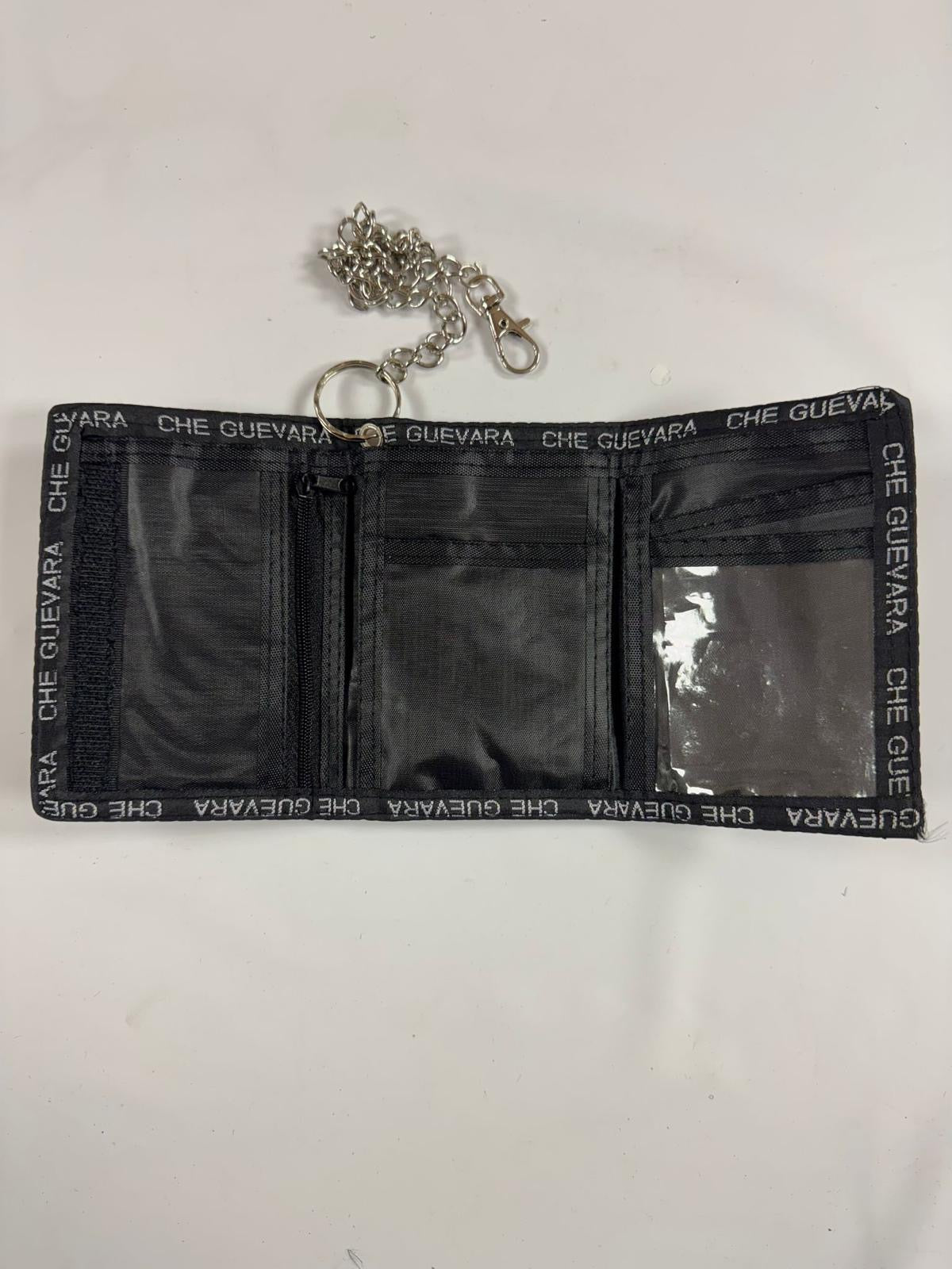 CARTERA HOMBRE IMAGEN CHE CON CADENA ANTIRROBO