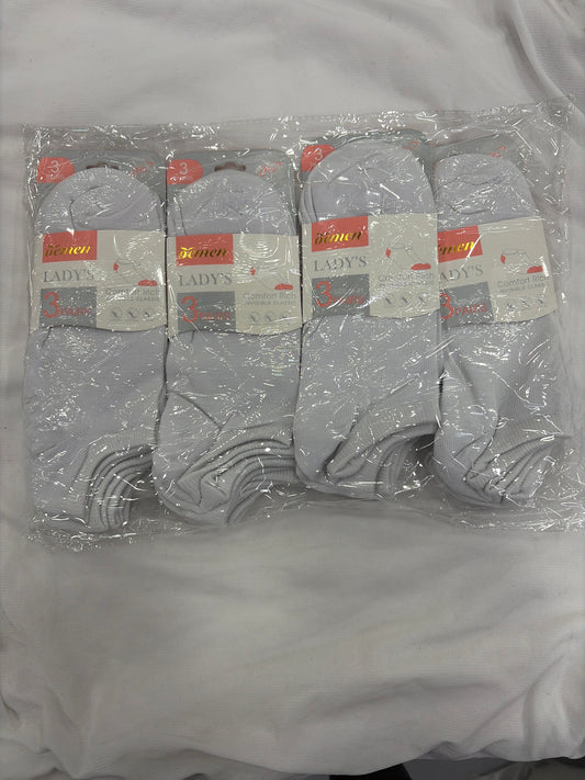 12 PARES TOBILLEROS TALLA 35-40