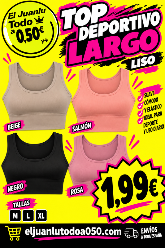 TOP DEPORTIVO LARGO