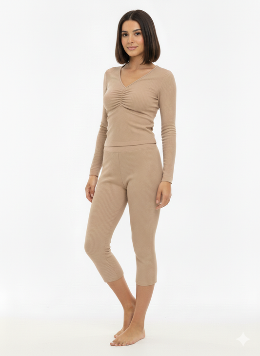 CONJUNTO REDUCTOR 2 PIEZAS  CAMISETA + PANTALON ( TALLA UNICA) ADAPTABLE