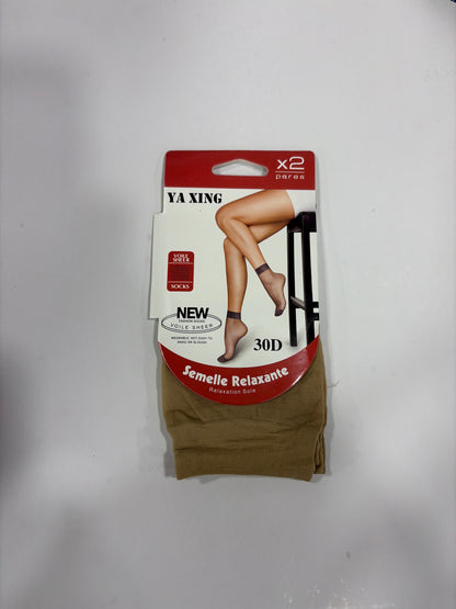 PACK 2PARES TOBILLERO lycra
