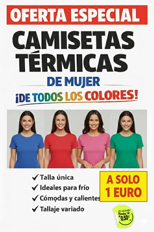 CAMISETA MANGA CORTA MUJER