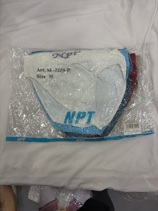 PACK  12 SLIP DE HOMBRE LYCRA SIN COSTURAS