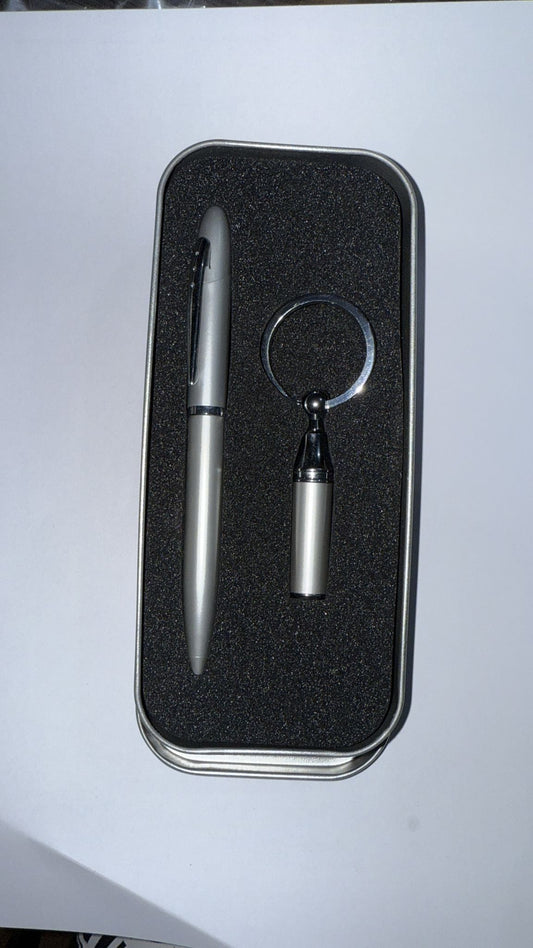ESTUCHE PASTILLERO + BOLIGRAFO (SIN MINA)