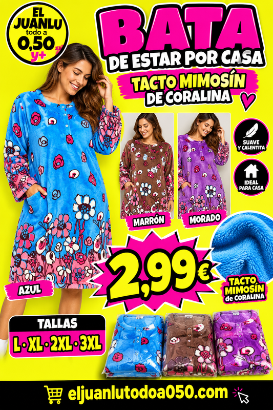 BATA CERRADA TACTO MIMOSIN  CORALINA