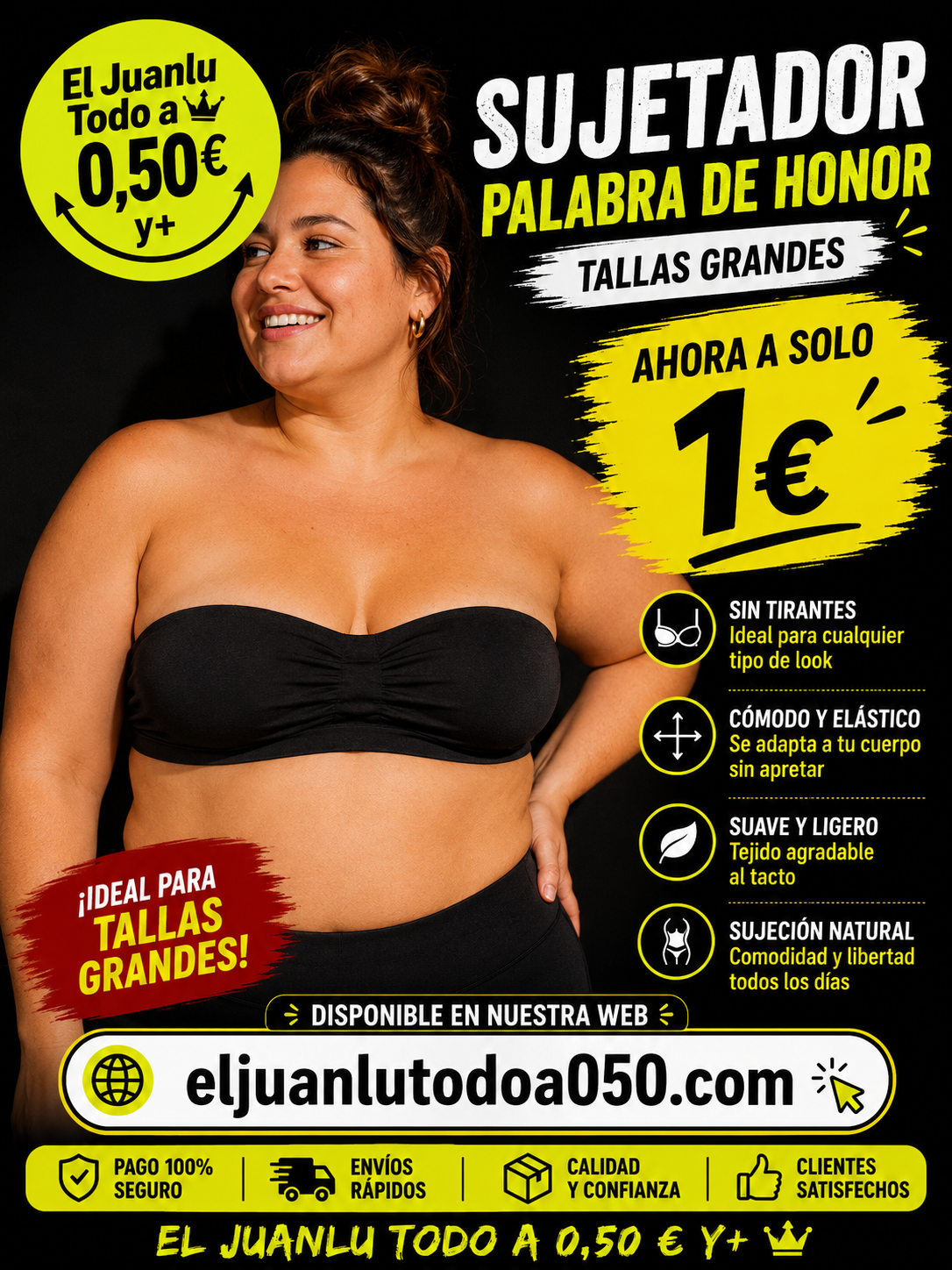 TOP PALABRA DE HONOR TALLA GRANDES