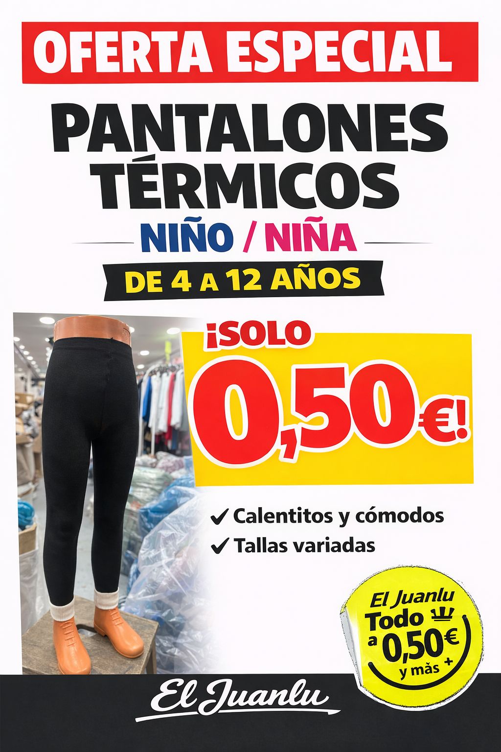 LEGUINS TERMICO NIÑOS