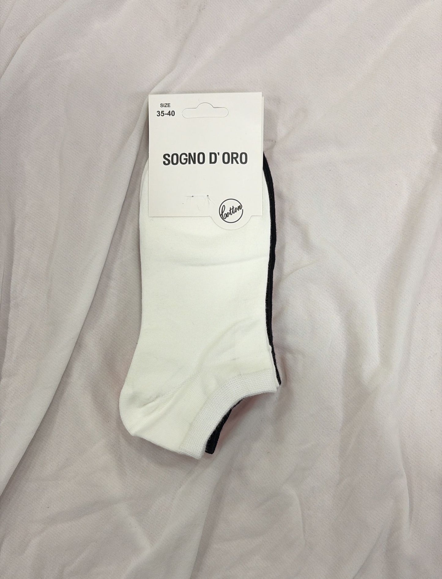 PACK 3 TOBILLERO COLORIDO MUJER TALLA 35-40
