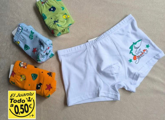 Boxer de Niño de Algodón