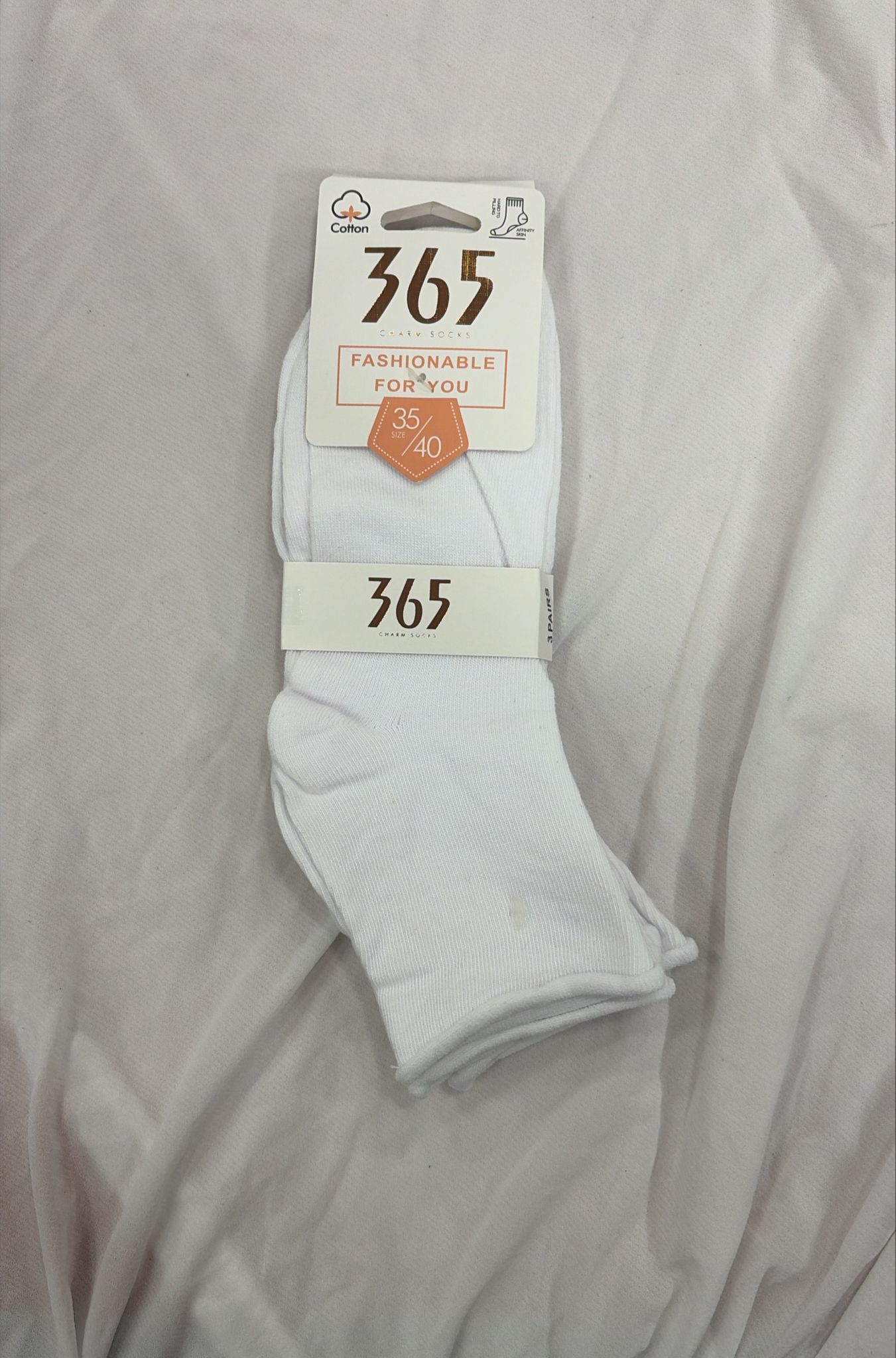 PACK 3 TOBILLERO SIN GOMA TALLA 35- 40