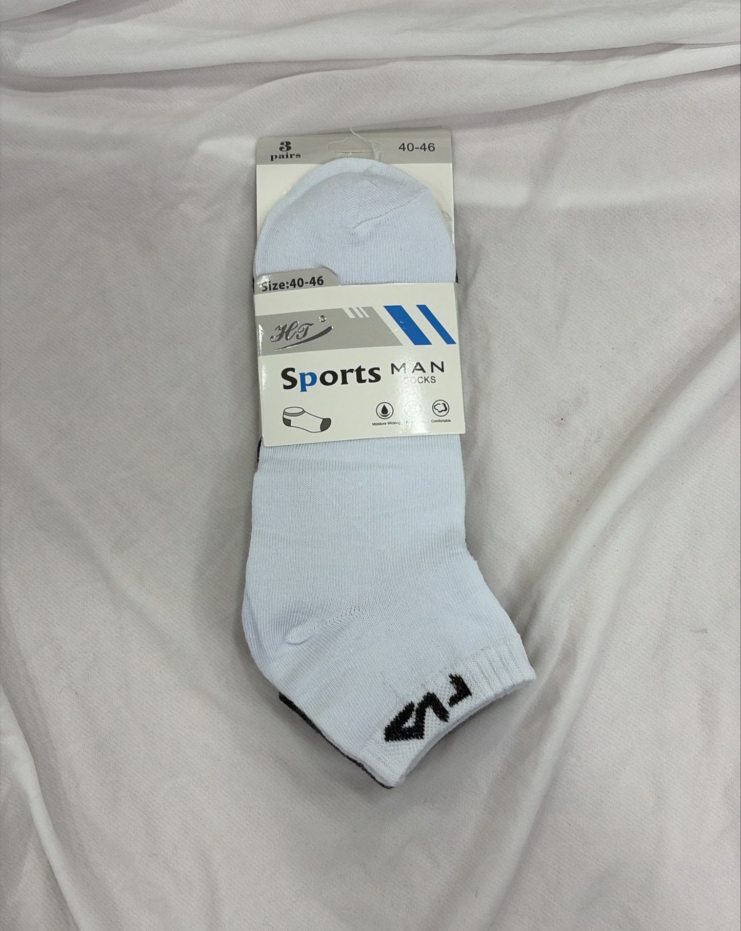 PACK 3 TOBILLERO HOMBRE TALLA 40-46