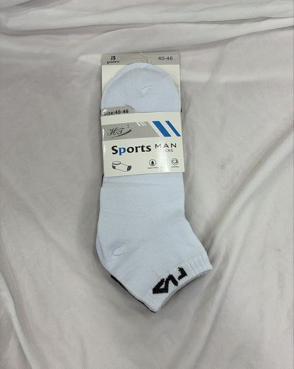 PACK 3 TOBILLERO HOMBRE TALLA 40-46