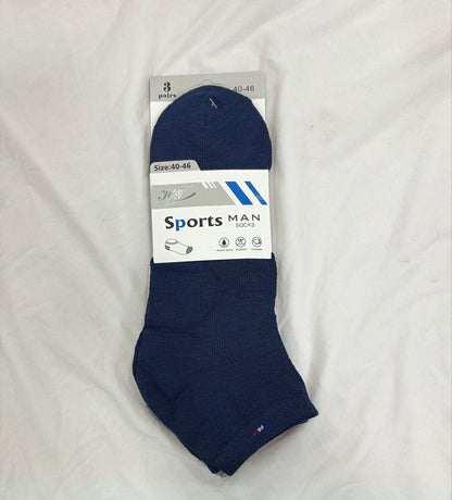 PACK 3 TOBILLERO HOMBRE TALLA 40-46