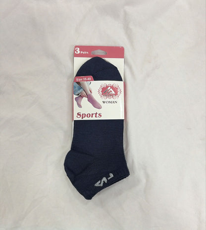 PACK 3 TOBILLERO MUJER TALLA 35-40