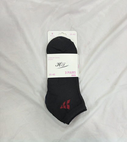 PACK 3 TOBILLERO MUJER TALLA 35-40